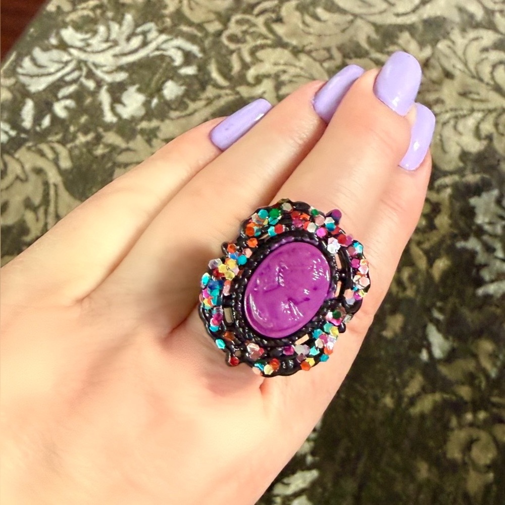 Confetti Cameo - Ring